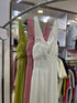 Side Slit Sleeveless Back Bow Decor Long Dresses